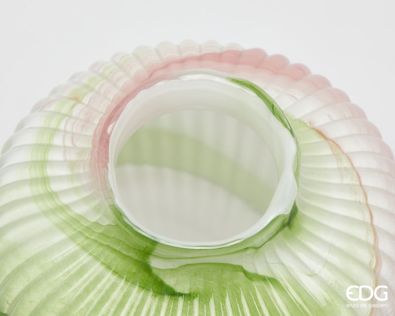 edg enzo de gasperi edg enzo de gasperi vaso macula anfora h 225 cm d 23 cm waterproof vetro mix verde ean 8059824618917