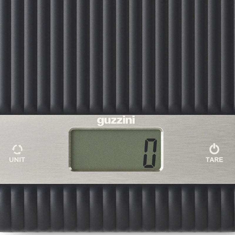 guzzini guzzini bilancia da cucina digitale sous chef antracite bilancia elettronica precisa design moderno ean 8008392423997