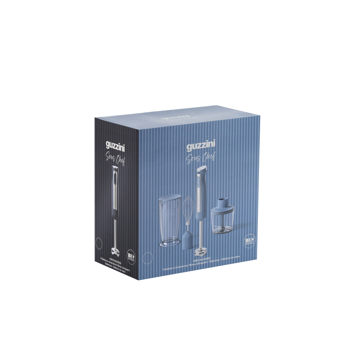 guzzini guzzini frullatore a immersione con accessori sous chef crema mixer a immersione design moderno per cucina ean 8008392423195