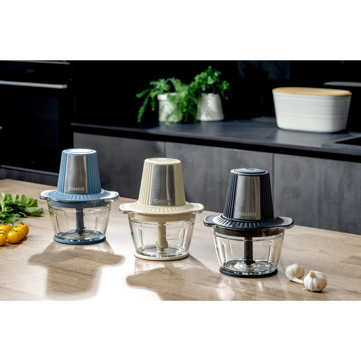 guzzini guzzini tritatutto elettrico sous chef crema trita alimenti compatto design moderno per cucina ean 8008392423256