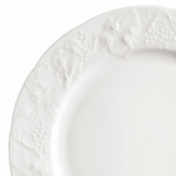 KALEIDOS toscana piatto frutta cm 21 6900121 porcellana bianca rilievi 