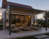 larcolaio larcolaio luci led in silicone 8x8 mm per pergola bioclimatica dimmer 3x4 m ean 8004944787777