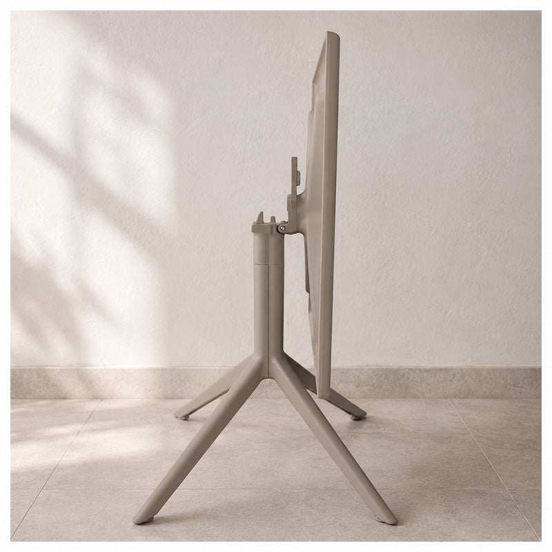 larcolaio larcolaio tavolo pieghevole top tortora 70x70x75 cm ean 8004944760961