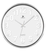 lowell lowell orologio da parete cromato d 35 cm ass bianco grigio o nero 1 pz ean 8008457780515