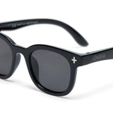 okkia okkia occhiale baby da sole premontato montatura lucida colore black 6 10 anni ean 8056211372025