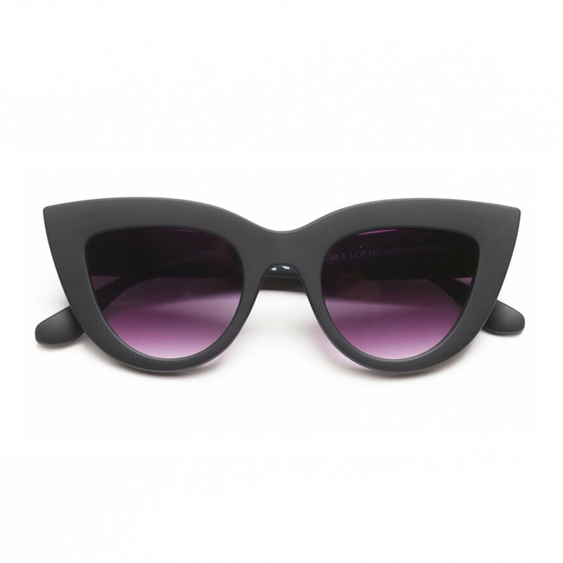 okkia okkia occhiale da sole premontato gatto big frame mod claudia black ean 8052862284830