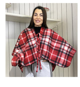 preziosa home preziosa home mantella natale coprispalle ass in coral 120 x 120 cm multicolor 1 pz ean 8050264188367