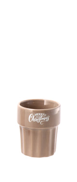 regalo italiano regalo italiano bicchierino natale merry christmas ass 90 ml rosso o verde o beige 1 pz ean 8057586162280