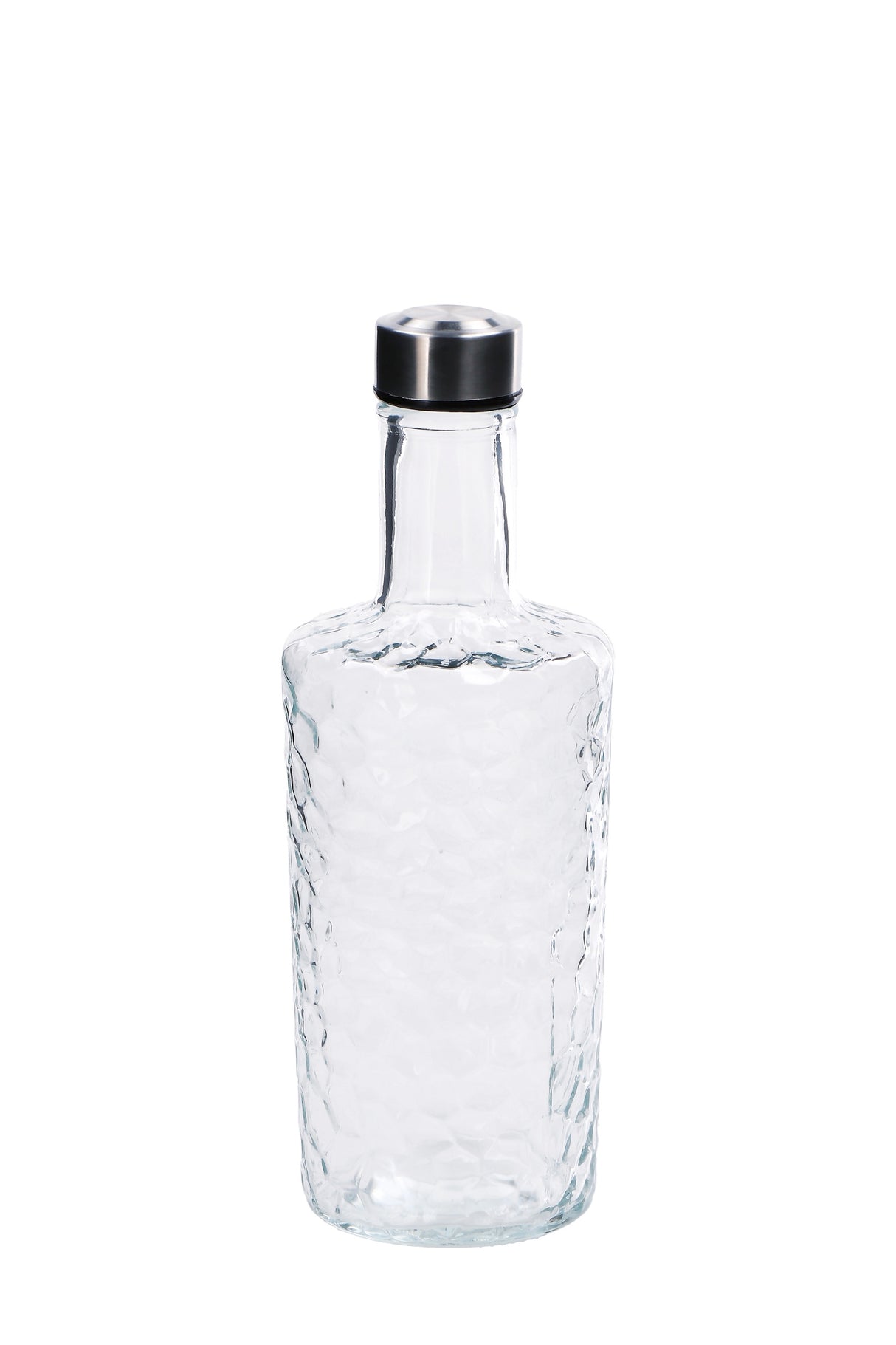 regalo italiano regalo italiano bottiglia ass 1 lt d 9 cm h 275 cm acciaio vetro trasparente 1 pz ean 8057586201712