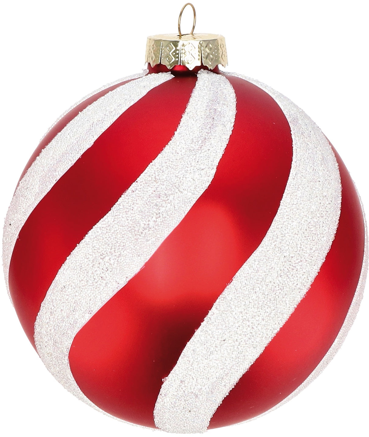 regalo italiano regalo italiano pallina natale d 12 cm vetro ass bianco rosso 1 pz ean 8057586057968