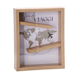 regalo italiano regalo italiano salvadanaio in mdf e vetro 20 x 6 cm h 25 cm ass porta risparmi decorativo moderno 1 pz ean 8057586123717