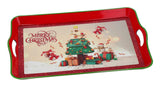 regalo italiano regalo italiano vassoio rettangolare natale plastica 53 x 35 cm h 5 cm ass multicolor 1 pz ean 8057586115156