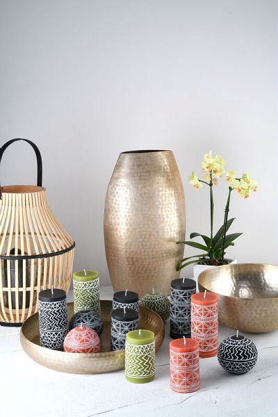 tognana tognana candela cilindro lux bubble h 8 cm verde ean 8056444412338