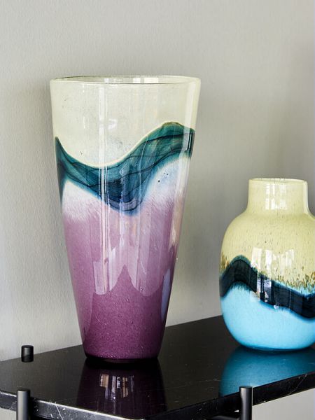 tognana tognana vaso azzurro h 38 cm design sonic ean 8056444354065