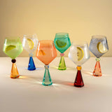 wd lifestyle wd lifestyle calice per gin tonic in verto base effetto diamante blu ean 8055035683959