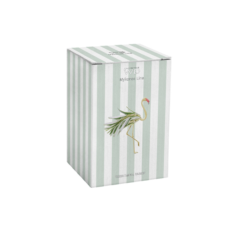 wd lifestyle wd lifestyle tazza in new bone china 330 ml decoro fenicottero ean 8055035683577