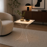 bigiemme bigiemme alzata plexiglass trasparente per top led 48x48 cm h 50 cm