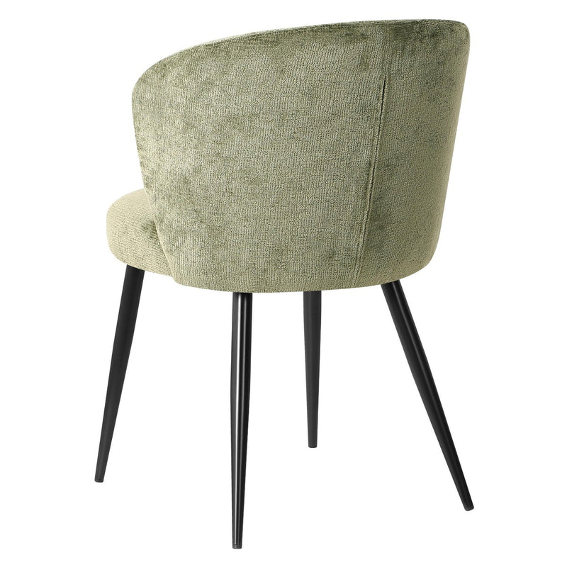 di mo commerciale di mo commerciale poltroncina evelyn 58 x 48 cm h 805 cm in tessuto verde con gambe in metallo sedia design elegante ean 8010402515202