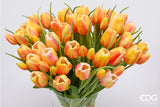edg enzo de gasperi edg enzo de gasperi bouquete tulipano chiuso x4 h 40 cm con bocciolo arancione ean 8059824612960