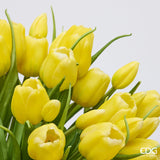 edg enzo de gasperi edg enzo de gasperi bouquete tulipano chiuso x4 h 40 cm con bocciolo giallo ean 8059824612946