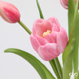 edg enzo de gasperi edg enzo de gasperi bouquete tulipano chiuso x4 h 40 cm con bocciolo rosa scuro ean 8059824612809
