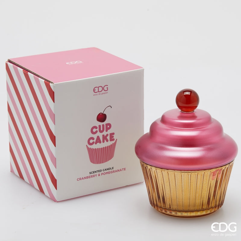 edg enzo de gasperi edg enzo de gasperi candela cupcake natale h 145 cm d 12 cm cranberry pomegranate ean 8059824566843