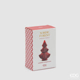 edg enzo de gasperi edg enzo de gasperi candela forest albero di natale h 20 cm l 13 cm l 8 cm cranberry pomegranate red ean 8059824566546