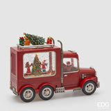 edg enzo de gasperi edg enzo de gasperi decor furgone babbo natale h 215 cm l 28 cm l 9 cm musica mov led red ean 8059824583383