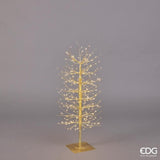edg enzo de gasperi edg enzo de gasperi faggio con base 320 led di natale h 90 cm d 40 cm gold ean 8059824283160