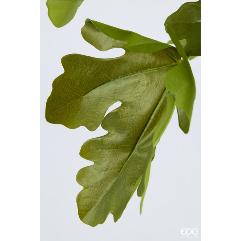 edg enzo de gasperi edg enzo de gasperi fico con vaso h 150 cm pianta artificiale verde ean 8059824613233