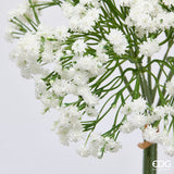edg enzo de gasperi edg enzo de gasperi gypsophila bouquet x7 pianta artificiale h 34 cm d 18 cm bianco ean 8059824634221