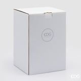 edg enzo de gasperi edg enzo de gasperi vaso righe con bordo h 28 cm d 23 cm waterproof vetro coral ean 8059824619198