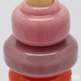 edg enzo de gasperi edg enzo de gasperi vaso strati h 40 cm d 16 cm waterproof vetro mix verde ean 8059824632562