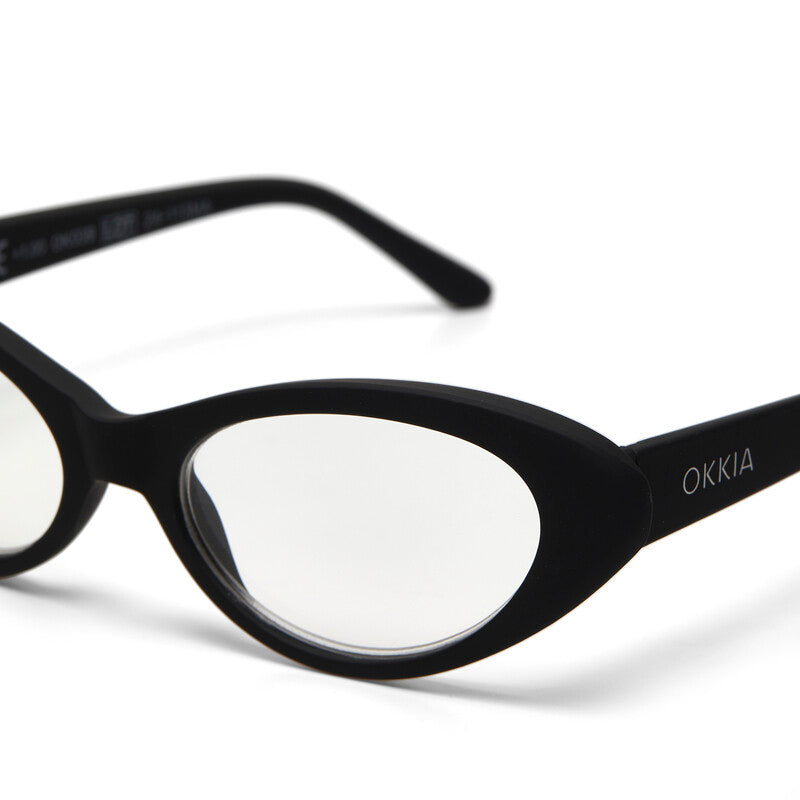 okkia okkia occhiale da lettura mod lina cat eye nero diottrie 2 50 ean 8055773199934