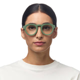 okkia okkia occhiale da lettura mod zeno soft touch anti luce blu verde diottrie 2 00 ean 8056211370946