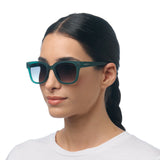 okkia okkia occhiale da sole premontato mod giovanni translucid verde soft touch con lenti verde ean 8056211375323