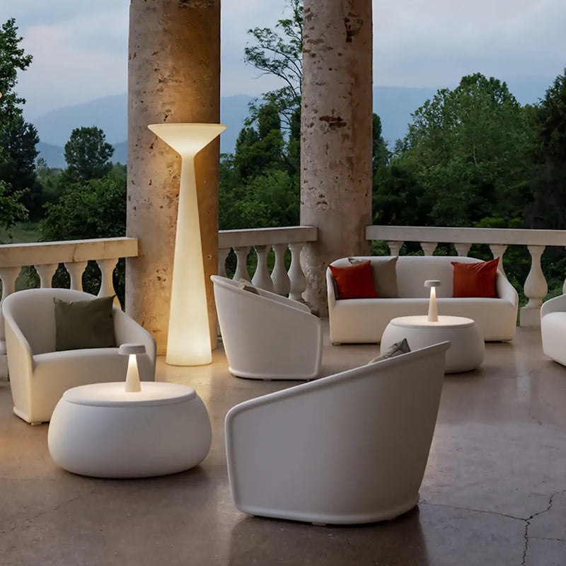 plust plust vaso boom h 40 cm 31 x 26 x 51 cm bianco light