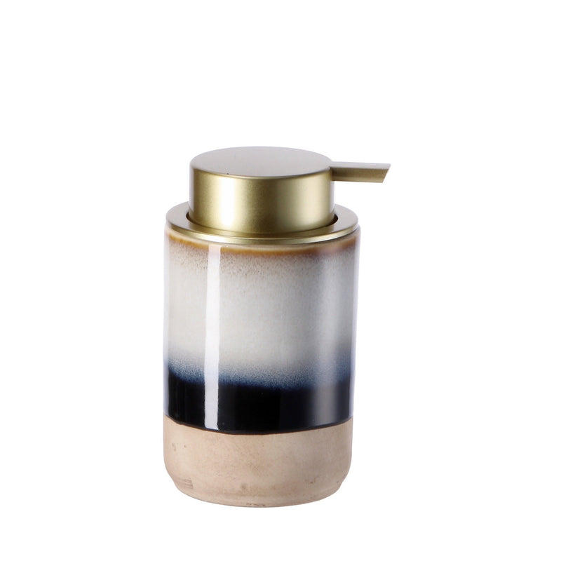 regalo italiano regalo italiano dispenser sapone ceramica ass d 9 cm h 14 cm dosatore bagno moderno porta sapone liquido 1 pz ean 8057586010024