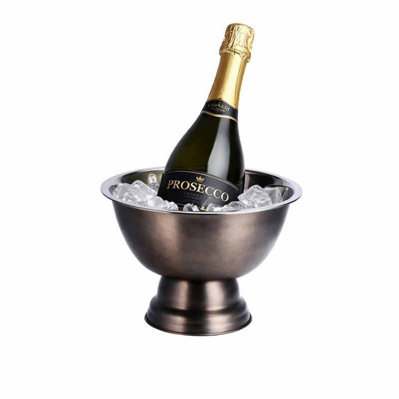 regalo italiano regalo italiano glacette portabottiglie ass acciaio d 34 cm h 23 cm 1 pz ean 8057586177338