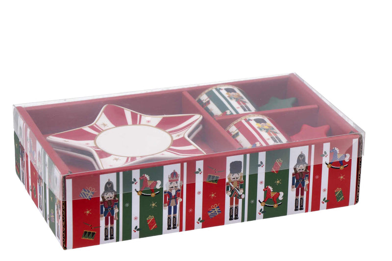 regalo italiano regalo italiano set 2 tazzine con piattino di natale porcellana ass rosso bianco verde 1 pz ean 8057586117327