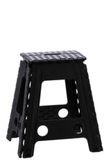 regalo italiano regalo italiano sgabello pieghevole ass h 45 cm 35 x 40 cm plastica nero grigio 1 pz ean 8057586203563