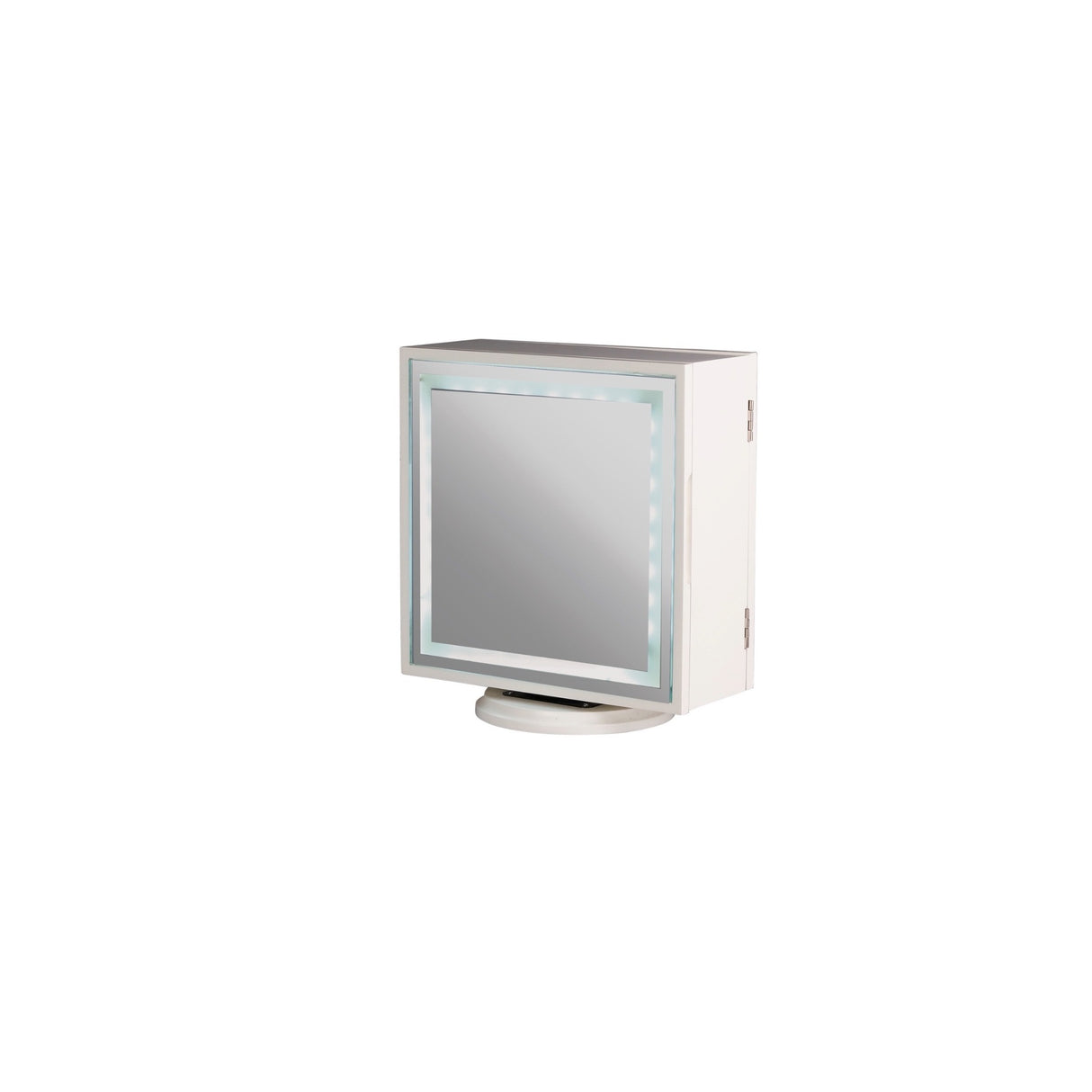 regalo italiano regalo italiano specchio portagioie con led in mdf 30 x 18 x 33 cm organizer gioielli con specchio ean 8021785733855