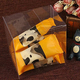 scotton scotton scatola portaconfetti trasparente 100 x 100 x 140 mm 10 pz