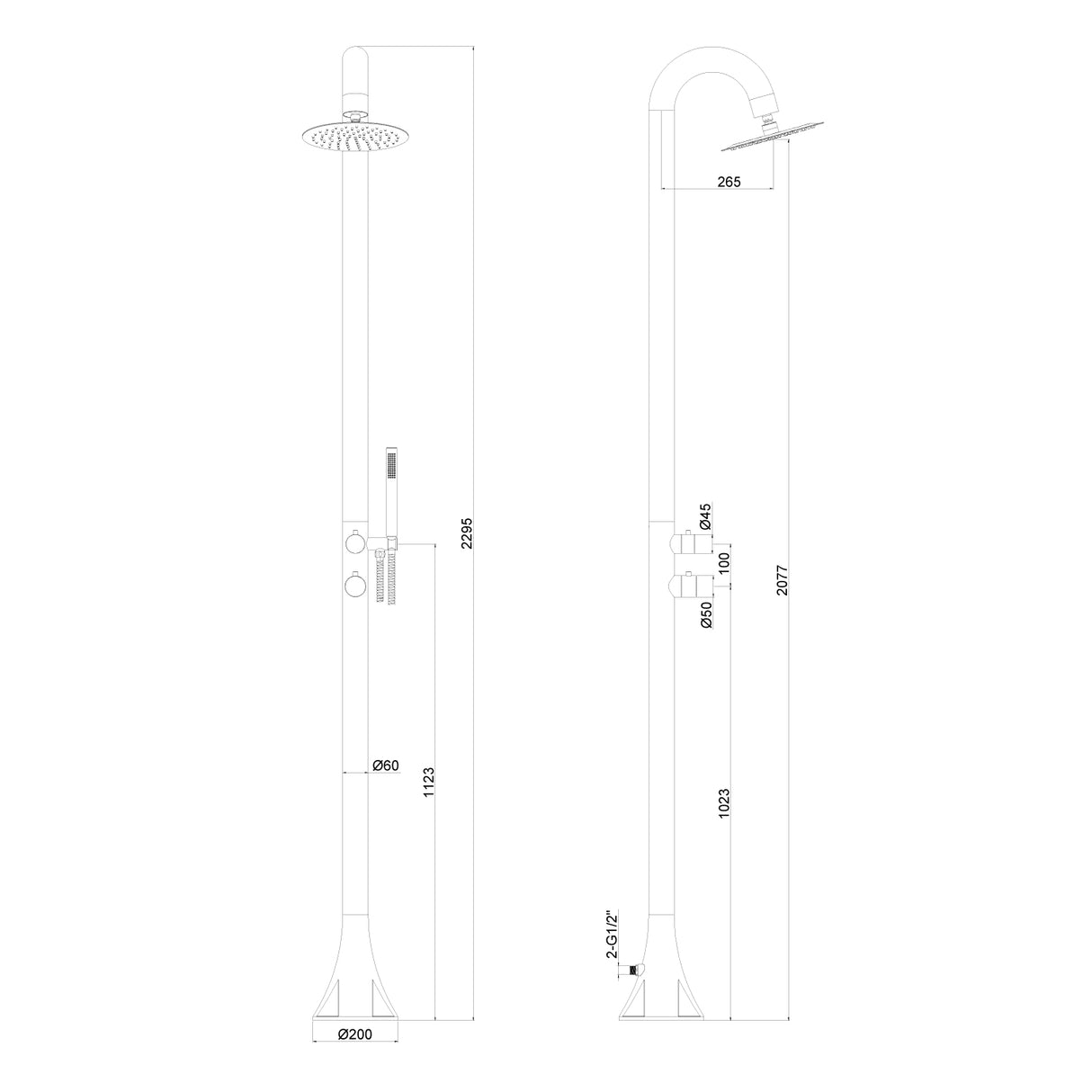 immagine-4-sined-doccia-inox-luna-d-nera-doccia-in-acciaio-inox-316l-acciaio-con-doccino-flessibile-nera-ean-8025431153172