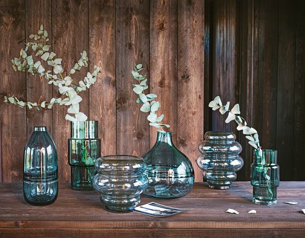 tognana tognana vaso blu h 21 cm design dorico ean 8056444261172