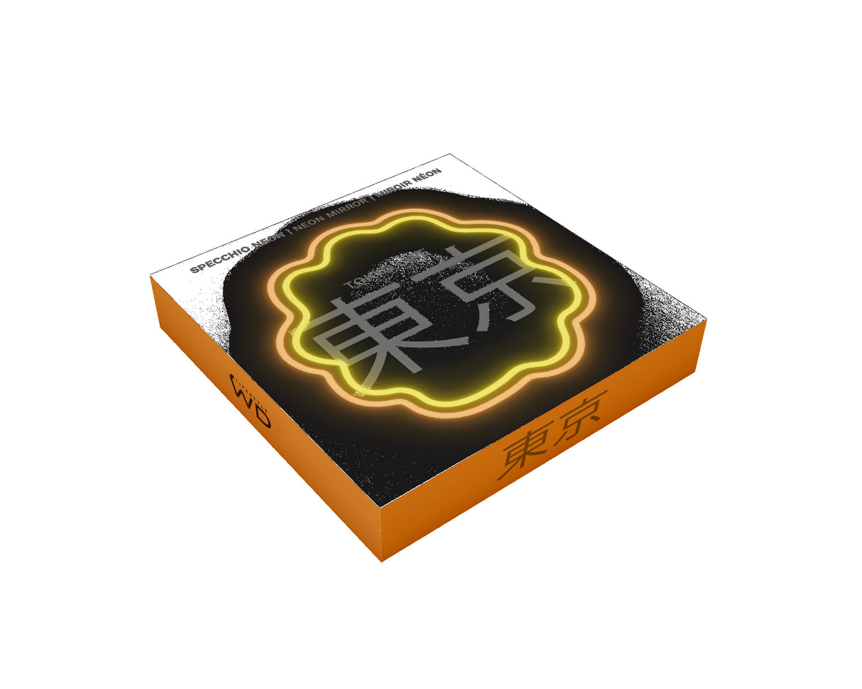 wd lifestyle wd lifestyle specchio decorativo con luci led 30 x 30 cm decoro onde ean 8053300577972