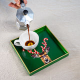 wd lifestyle wd lifestyle vassoio svuota tasche quadrato 20 x 20 cm decoro corna candy cane natale ean 8053300577859