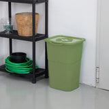 dea home dea home set 3 pattumiere eco 3 da 50l raccolta differenziata 39 x 36 cm h 54 cm ean 8009371043403