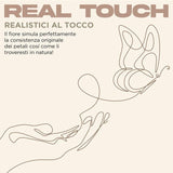 edg enzo de gasperi edg enzo de gasperi bouquet di 5 tulipani chiusi gomma olis ass h 40 cm lilac 1 pz ean 8059824081865