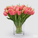 edg enzo de gasperi edg enzo de gasperi bouquete tulipano chiuso x4 h 40 cm con bocciolo rosa antico ean 8059824612984